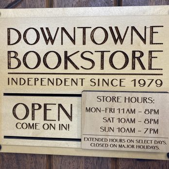 Downtowne Bookstore - Hours - Bookstores Near Me - Riverside, California Downtowne Bookstore - Hours - Bookstores Near Me - Riverside, California