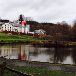 Taverne de La Brasserie D'achouffe - The view to the brewery