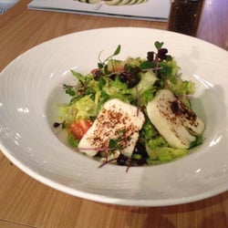 Elements Restaurant - Halloumi salad starter