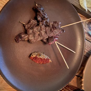 Campfire - Wayu skewers - New American Near Me - Carlsbad, California Campfire - Wayu skewers - New American Near Me - Carlsbad, California