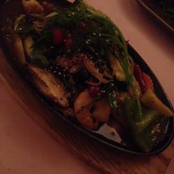 Fusion D'Asia - Combination of seafood with crab pollock sautéed with a Thai sauce