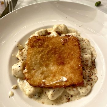 ITA Kitchen - Homemade Ricotta Gnocchi topped with fried cheese crown - Italian Near Me - Bay Shore, New York