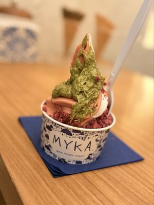 MYKA Greek Frozen Yogurt by null