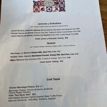 Bar Jamon - Spanish Near Me - San Francisco, California Bar Jamon - Spanish Near Me - San Francisco, California