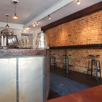 Peddler Coffee - View from one of the tables - Coffee Roasteries Near Me - Philadelphia, Pennsylvania