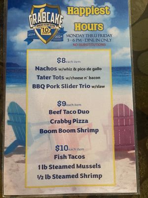 Menu photo 5 Crabcake Factory Bayside Selbyville, DE