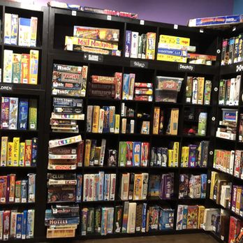 Snakes & Lattes Annex - Some part of the Game collection, there's some more on the other side. - Bars Near Me - Toronto, Ontario