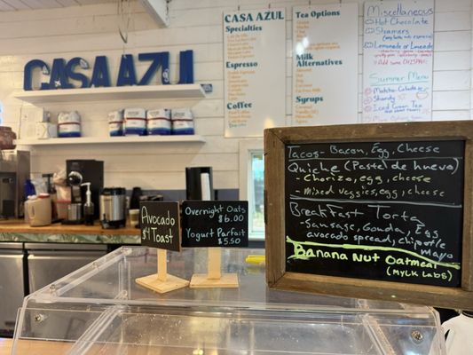 Menu photo 2 Casa Azul Coffee Fort Worth, TX