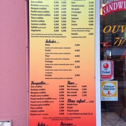 Cheese Nan - Menu