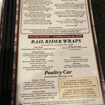 Rail House Restaurant & Brewpub - Menu - Brewpubs Near Me - Marinette, Wisconsin Rail House Restaurant & Brewpub - Menu - Brewpubs Near Me - Marinette, Wisconsin
