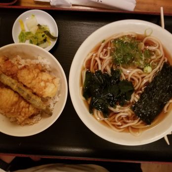 Ichimi Ann - Hot udon combo with chicken tempura rice bowl - Japanese Near Me - Torrance, California