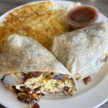 Country Waffles - Classic breakfast wrap - no sausage - Breakfast & Brunch Near Me - Fresno, California