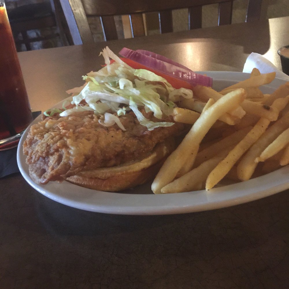 Dawsons On Main - Hand-breaded tenderloin with fries! - American Near Me - Indianapolis, Indiana Dawsons On Main - Hand-breaded tenderloin with fries! - American Near Me - Indianapolis, Indiana
