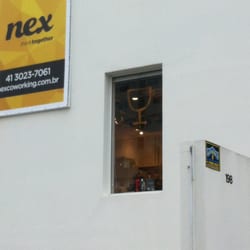 Rause Café + vinho - Única indicação externa de que há um Rause café, aberto à todos, aqui no Nex.