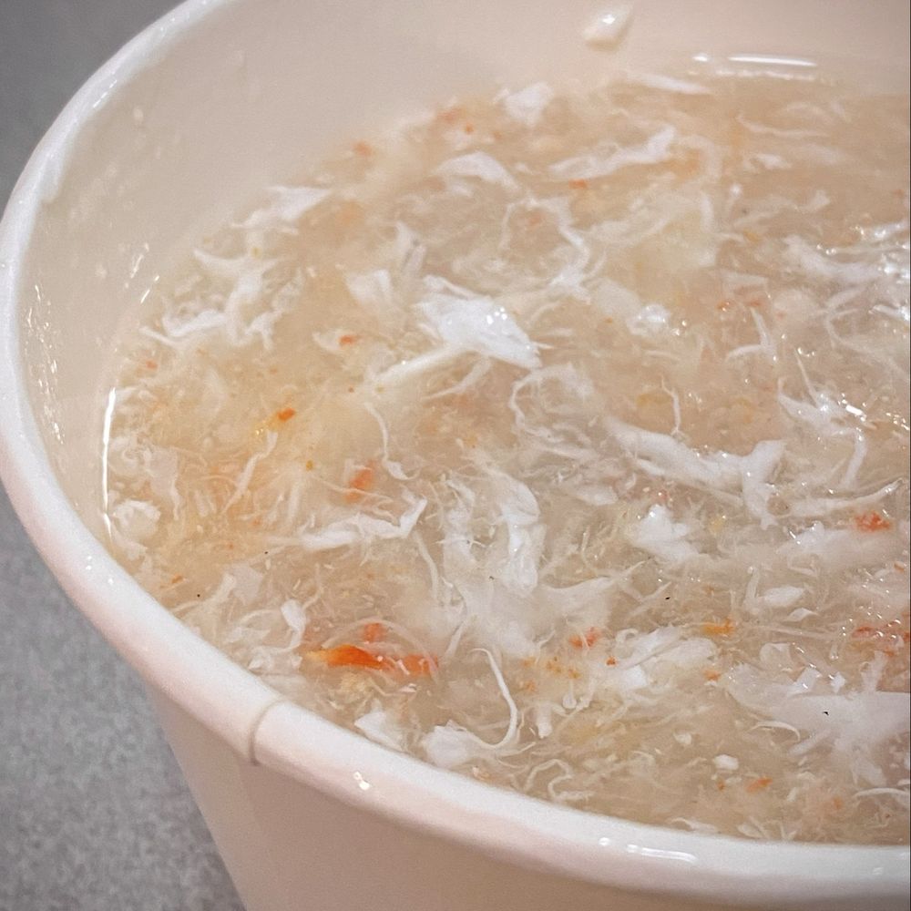Thumbling - Crab Meat Egg White Soup - Shanghainese Near Me - West Covina, California