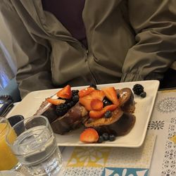 Blueberry Tearoom & Restaurant - French toast with berries.
