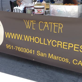 Wholly Crepe - Wholly Crepe is at City Heights farmers market on Saturdays from 9-1 pm! - Creperies Near Me - Poway, California