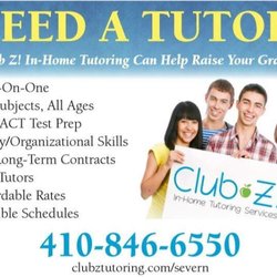 Club Z! Tutoring of Severn