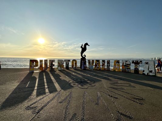 Puerto Vallarta Malecon by null