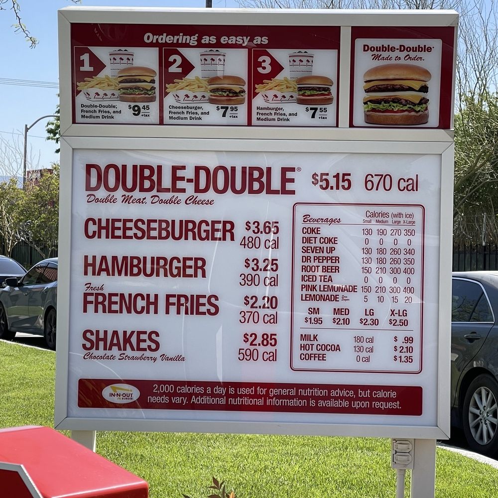 In-N-Out Burger - Sunday, April 23, 2023, about 3:30 pm, 25 min in the drive-through - Burgers Near Me - Lancaster, California In-N-Out Burger - Sunday, April 23, 2023, about 3:30 pm, 25 min in the drive-through - Burgers Near Me - Lancaster, California