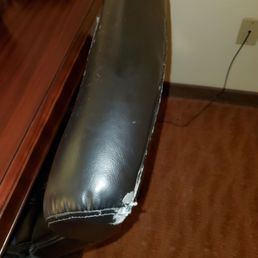 Damaged chair Damaged chair