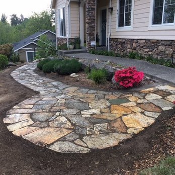 Rustic Toscana - Flagstone patio and walkway - Masonry/Concrete Near Me Rustic Toscana - Flagstone patio and walkway - Masonry/Concrete Near Me