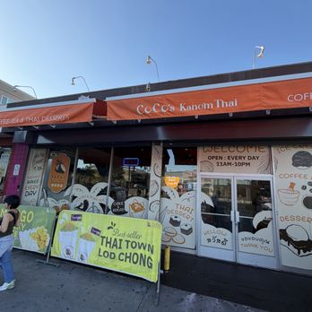 CoCo's Kanom Thai - Exterior. Located next to Jumbo's Clown Room lol IYKYK - Desserts Near Me - Los Angeles, California