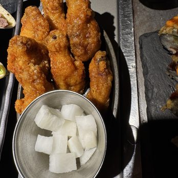 Barn Joo - Soy Garlic Chicken Wings - Korean Near Me - New York, New York Barn Joo - Soy Garlic Chicken Wings - Korean Near Me - New York, New York