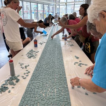 Dayton Metro Library - Main - Space being used to community art piece - Libraries Near Me - Dayton, Ohio
