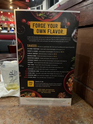 Menu photo 4 Genghis Grill San Antonio, TX Menu photo 4 Genghis Grill San Antonio, TX