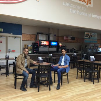 Macey's Orem - two men sitting at a table - Grocery Near Me - Orem, Utah
