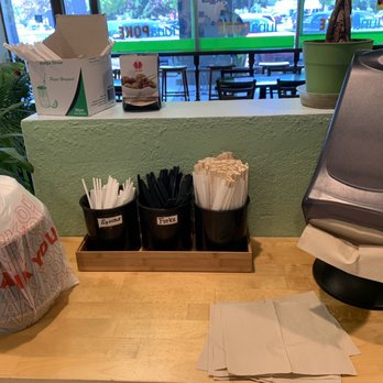 Tuna Poke - Pack yourself utensils, straws and napkins - Poke Near Me - Lacey, Washington Tuna Poke - Pack yourself utensils, straws and napkins - Poke Near Me - Lacey, Washington