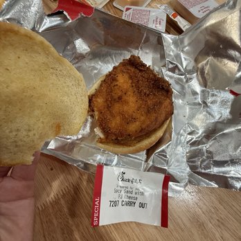 Chick-fil-A - Spicy Chicken Sandwich - Fast Food Near Me - Bloomingdale, Illinois Chick-fil-A - Spicy Chicken Sandwich - Fast Food Near Me - Bloomingdale, Illinois
