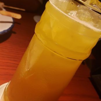 Red Lobster - Passion punch(tastes liked a cup of pineapple juice) - Seafood Near Me - Riverside, California Red Lobster - Passion punch(tastes liked a cup of pineapple juice) - Seafood Near Me - Riverside, California