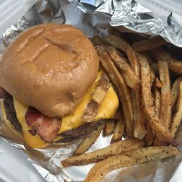 BBQ Bacon Cheese Burger