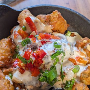 Finney's Crafthouse - Orange - Loaded Tots - New American Near Me - Orange, California Finney's Crafthouse - Orange - Loaded Tots - New American Near Me - Orange, California