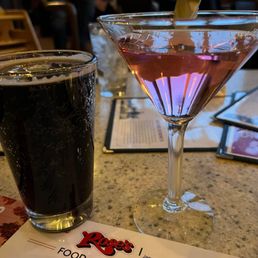 Cosmo and Upper Hand Black beer