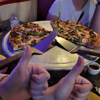 Pizza Twist - This is the Lamb Kebab pizza, so damn good - Pizza Near Me - Reno, Nevada