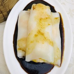 盈暉海鮮酒家 - Steamed Shrimp Rice Roll