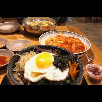 Seoul Korean Kitchen - Beef Bibimbap, Mandu Ramyeon  10/10 - Korean Near Me - Evans, Georgia