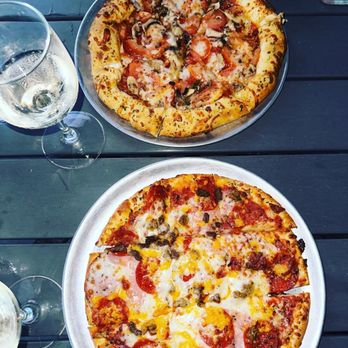 Crust Pizza Co. - Baton Rouge - 10" Big Don's & 10" Pepperoni Supreme & pinot - Pizza Near Me - Baton Rouge, Louisiana Crust Pizza Co. - Baton Rouge - 10" Big Don's & 10" Pepperoni Supreme & pinot - Pizza Near Me - Baton Rouge, Louisiana