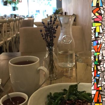 Divya's Kitchen - Summer Bowl paired with a cup of English Breakfast tea on a quiet Wednesday afternoon. - Vegan Near Me - New York, New York
