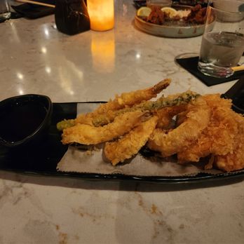 Blufish Sushi Bistro - TEMPURA UDON only the Tempura pictured - Sushi Bars Near Me - Park Ridge, Illinois