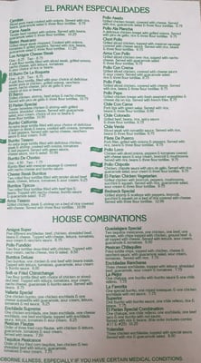 Menu photo 3 El Parian Eastanollee, GA