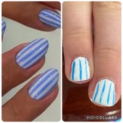 BC Nails & Spa - What we asked for vs what we got. My literal toddler could have done better