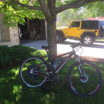 Derby Bicycle Center - Bionx installed on a Gary Fisher mountain bike Bionx 500D 11Ah battery 500 watt brushless motor - Bikes Near Me - Thornton, Colorado Derby Bicycle Center - Bionx installed on a Gary Fisher mountain bike Bionx 500D 11Ah battery 500 watt brushless motor - Bikes Near Me - Thornton, Colorado