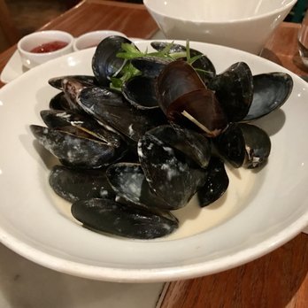 Pearl Diver - Mussels with white wine source. Yum - Seafood Near Me - Toronto, Ontario Pearl Diver - Mussels with white wine source. Yum - Seafood Near Me - Toronto, Ontario