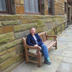 Manchester By-The-Sea Library - Scruffy person in ritzy little town