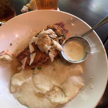 Pappadeaux Seafood Kitchen - Seared Atlantic Salmon & Shrimp - Cajun/Creole Near Me - Marietta, Georgia