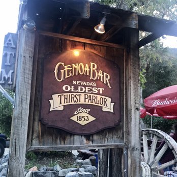 Genoa Bar - Signage - Dive Bars Near Me - Genoa, Nevada Genoa Bar - Signage - Dive Bars Near Me - Genoa, Nevada